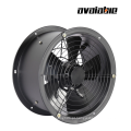 Tipo quadrado do motor axial montado na parede e estrutura de espessura para 110V/220V/380V